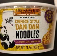 Mängden socker i Dan Dan noodles