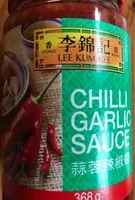 Mängden socker i Lkk Chilli Garlic Sauce