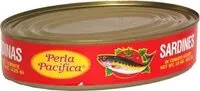 Mängden socker i Perla pacifica sardines tomato