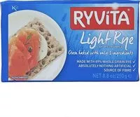 Mängden socker i Light rye crispbread