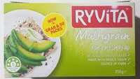 Mängden socker i Ryvita Multigrain Rye Crispbread