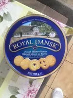 Mängden socker i Danish butter coockies