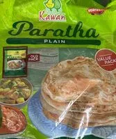 Mängden socker i Paratha Plain