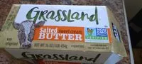 Mängden socker i Salted sweet cream butter