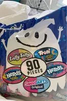 Mängden socker i mix of candy