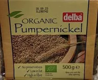 Mängden socker i ORGANIC Pumpernickel bread