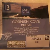 Mängden socker i Cornish Cove Medium