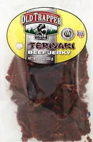 Mängden socker i Old tape Teriyaki Beef Jerky large peg bag