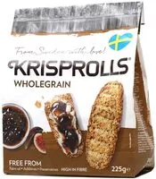 Mängden socker i Whole Wheat Swedish Krisprolls, 7.9oz (225g)