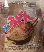 Mängden socker i Nouilles Udon de style japonaise