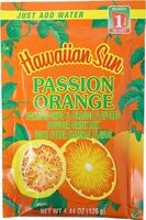 Mängden socker i Passion orange powder drink miz