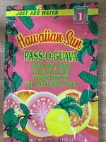 Socker och näringsämnen i Hawaiian sun