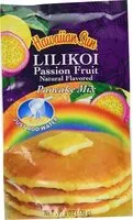 Mängden socker i Hawaiian lilikoi passion fruit pancake mix from hawaii