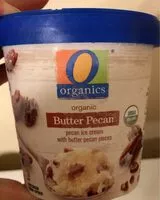 Mängden socker i Organic butter pecan ice cream
