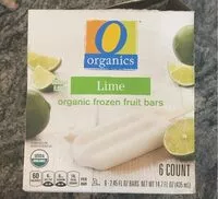Mängden socker i Organic frozen fruit bars