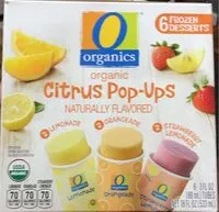 Mängden socker i Citrus pop-ups