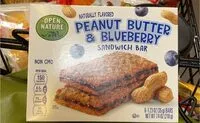 Mängden socker i Peanut butter and blueberry