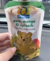 Mängden socker i Organic baby food