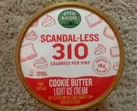Mängden socker i Cookie butter light ice cream