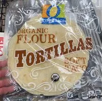 Mängden socker i Organic flour tortillas soft taco