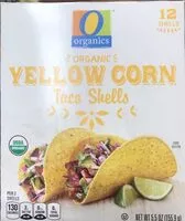 Mängden socker i Organic yellow corn taco shells