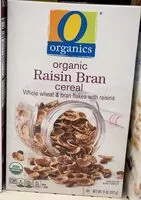 Mängden socker i Organic raisin bran cereal