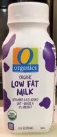 Mängden socker i Organic low fat milk