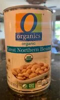 Mängden socker i Organic great northern beans