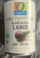 Mängden socker i Organic Black Olives Large