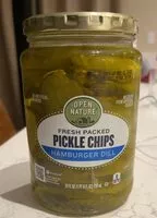 Mängden socker i Fresh Packed Pickle Chips-Hamburger Dill