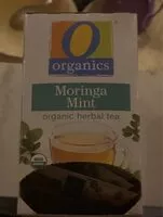 Mängden socker i Organics Moringa Mint tea