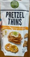Mängden socker i Garlic parmesan pretzel thins