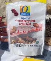 Mängden socker i Organic cranberry nut trail mix