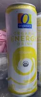 Mängden socker i Organic energy drink