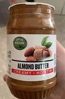 Mängden socker i Almond butter