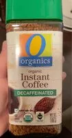 Mängden socker i Organic Instant Coffee - Decaffeinated