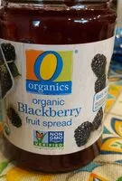 Mängden socker i Organic Blackberry fruit spread