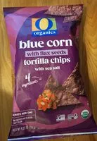 Mängden socker i Blue Corn with Flax Tortilla Chips