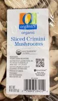 Mängden socker i Sliced Crimini Mushrooms