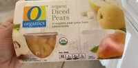 Mängden socker i Organic Diced pears
