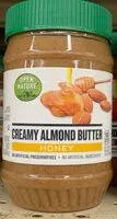 Mängden socker i Creamy Almond Butter honey