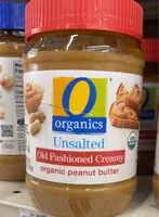 Mängden socker i Unsalted peanut butter