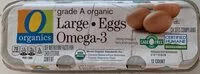Mängden socker i Large Eggs Omega-3