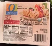 Mängden socker i Organic Tofu Extra Firm
