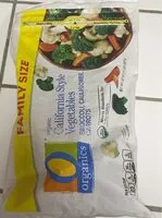 Mängden socker i California style vegetables