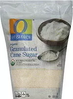 Mängden socker i Organic Granulated Cane Sugar