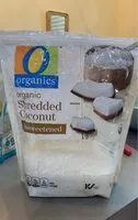 Mängden socker i Organic shredded coconut