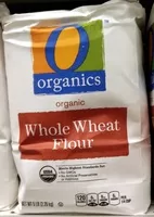 Mängden socker i Organic whole wheat flour