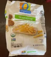 Mängden socker i Organic shoestring french fried potatoes