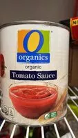Mängden socker i Organic tomato sauce